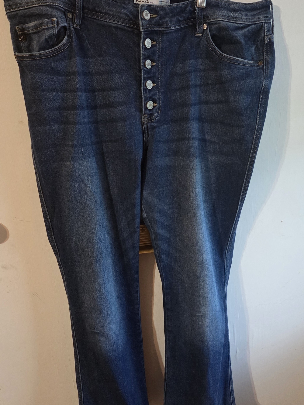 KanCan Maurice's Women's Dark Blue Boot Cut Jeans